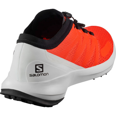 Sapato vermelho Salomon Sense Flow