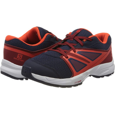 Salomon Sense J Navy / Red Shoe