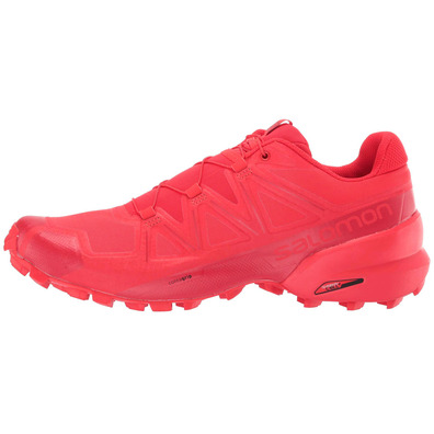 Salomon Speedcross 5 tênis vermelho