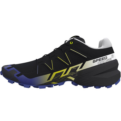 Sapato Salomon Speedcross 6 GTX Azul/Preto/Limão