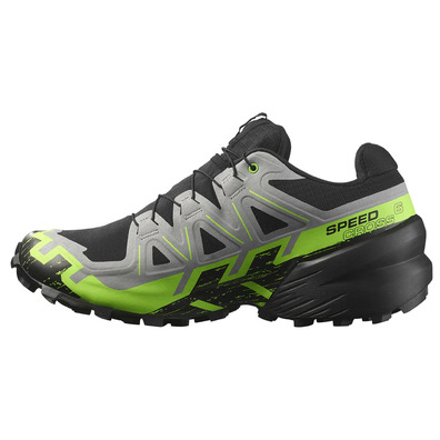 Tênis de corrida Salomon Speedcross 6 GTX cinza/preto/verde