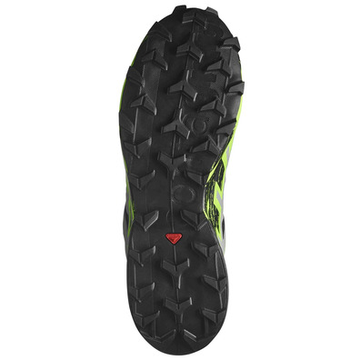 Tênis de corrida Salomon Speedcross 6 GTX cinza/preto/verde