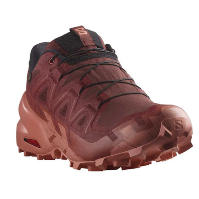 Sapato Salomon Speedcross 6 GTX W bordô