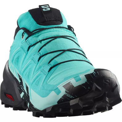 Tênis de corrida Salomon Speedcross 6 GTX W Turquesa Trail