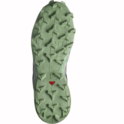 Sapato Salomon Speedcross 6 W cinza/verde