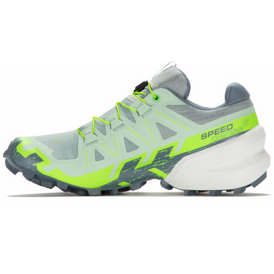 Sapato Salomon Speedcross 6 W Verde/Limão