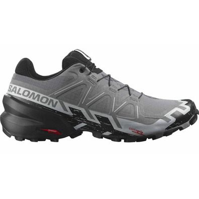 Tênis de corrida Salomon Speedcross 6 Wide cinza