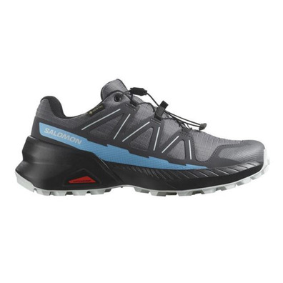 Tênis de corrida Salomon Speedcross Peak GTX W cinza/azul