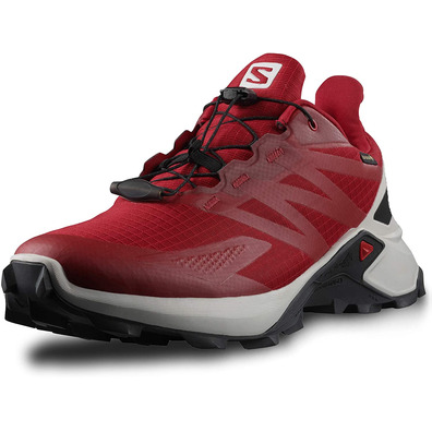 Sapato vermelho Salomon Supercross Blast GTX