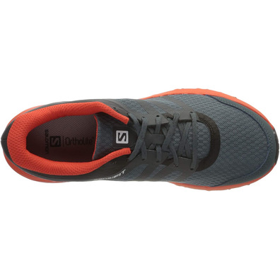 Sapato Salomon Trailster 2 cinza / vermelho