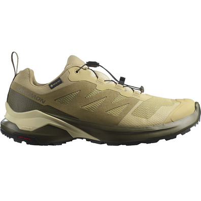 Sapato Salomon X-Adventure GTX dourado