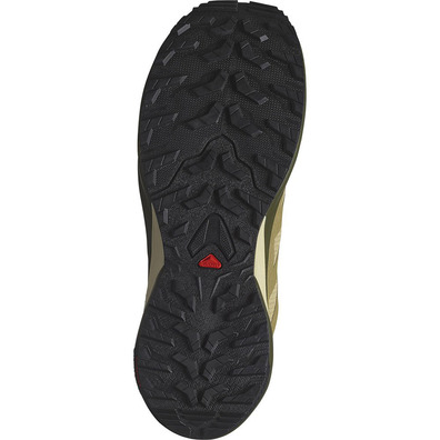 Sapato Salomon X-Adventure GTX dourado