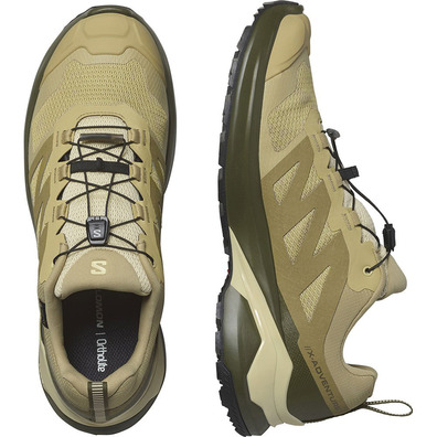 Sapato Salomon X-Adventure GTX dourado