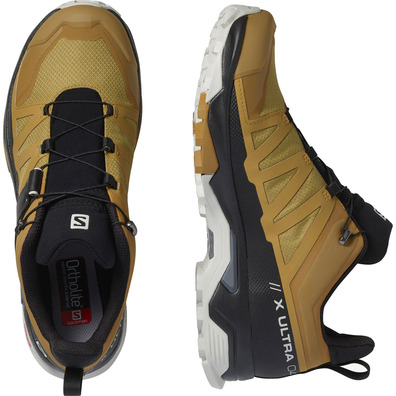 Sapato ocre Salomon X Ultra 4 GTX