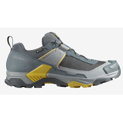 Tênis de corrida Salomon X Ultra 5 GTX cinza/mostarda