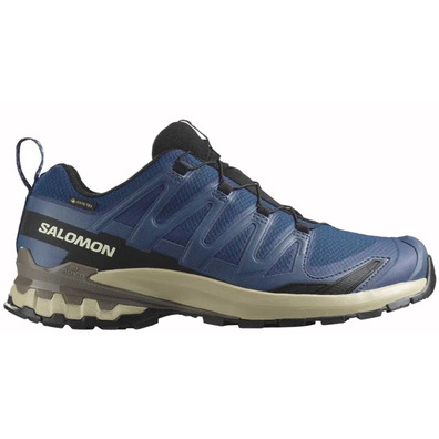 Sapato Salomon XA PRO 3D V9 GTX Azul/Bege