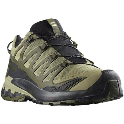 Tênis de corrida Salomon XA Pro 3D V9 GTX verde oliva