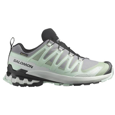 Tênis de corrida Salomon XA Pro 3D V9 GTX W cinza/verde água