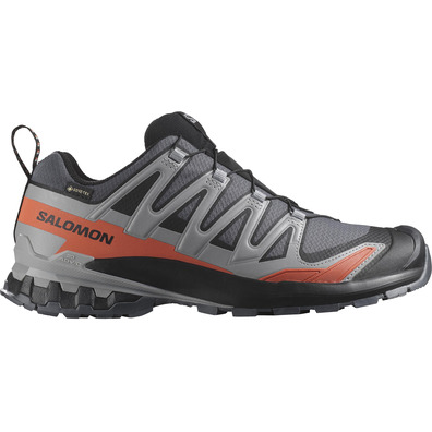 Tênis de corrida Salomon XA PRO 3D V9 Wide GTX cinza/azulejo