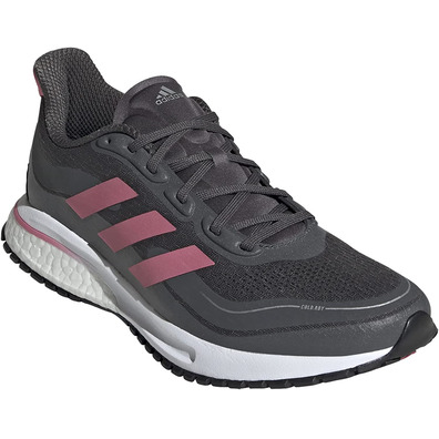 Tênis Adidas Supernova C.RDY W cinza/rosa