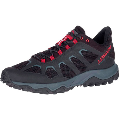 Sapatos Merrell Fiery GTX preto / vermelho