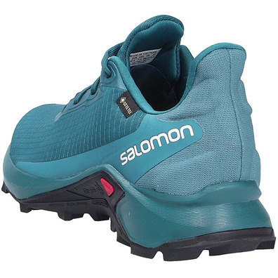 Sapatos Salomon Alphacross 3 GTX Verde Aqua