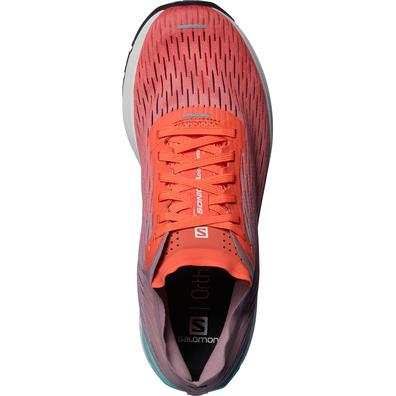 Sapatos Salomon Sonic 3 Accelerate W Coral / Malva