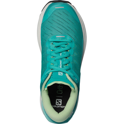 Sapatos Salomon Sonic 3 Confidence W Verde-Branco