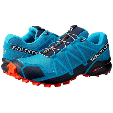 Salomon Speedcross 4 Shoes Azul / Marinho / Laranja