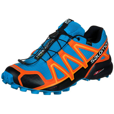 Sapatos Salomon Speedcross 4 GTX Azul / Laranja / Preto