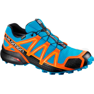 Sapatos Salomon Speedcross 4 GTX Azul / Laranja / Preto