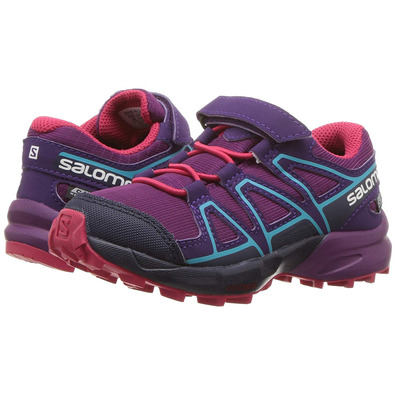 Sapatos Salomon Speedcross CSWP K Violeta / Roxo