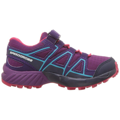 Sapatos Salomon Speedcross CSWP K Violeta / Roxo