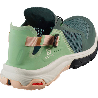 Sapatos verdes Salomon Tech Amphib 4 W