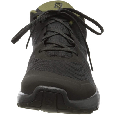 Salomon X revela sapatos GTX preto / cáqui