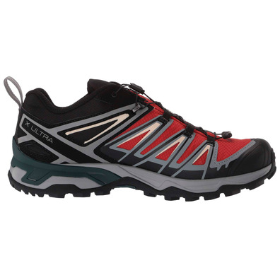 Sapatos Salomon X Ultra 3 GTX Vermelho / Cinza