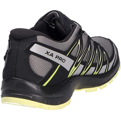 Sapatos Salomon XA PRO 3D CSWP J cinza / preto / amarelo