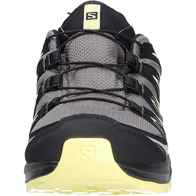 Sapatos Salomon XA PRO 3D CSWP J cinza / preto / amarelo