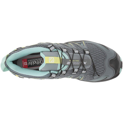 Sapatos Salomon XA Pro 3D W Turquesa / Lima / Preto