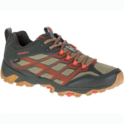 Merrell Moab Fst GTX preto / marrom / azulejo