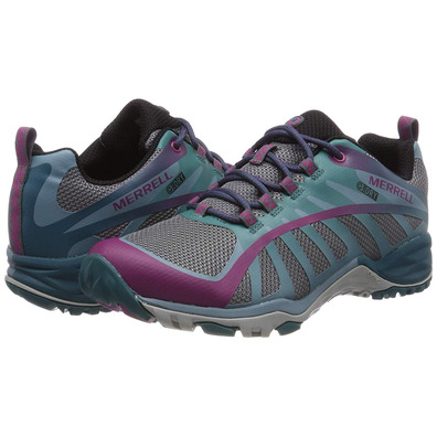 Sapatos Merrell Siren Edge Q2 WP W turquesa / fúcsia