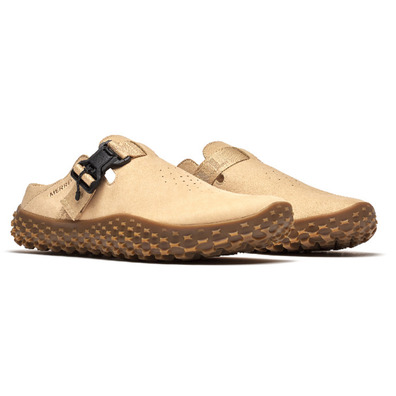 Tamanco Merrell Wrapt Slide Nubuck Bege