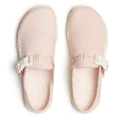 Merrell Wrapt Slide Nubuck Clog Rosa