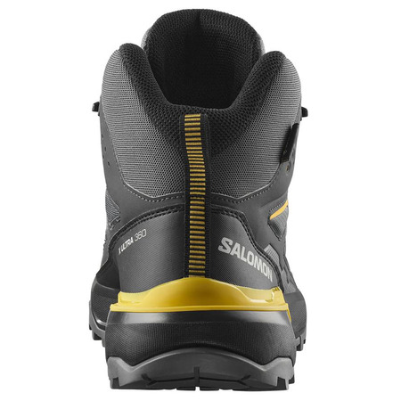 Botas Salomon X Ultra 360 Mid Preto/Cinza/Amarelo