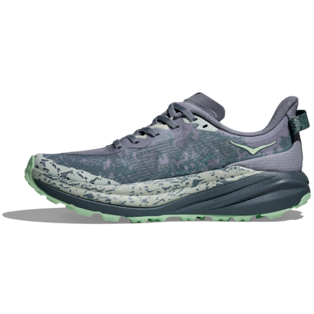 Tênis Hoka Speedgoat 6 W Verde/Lavanda