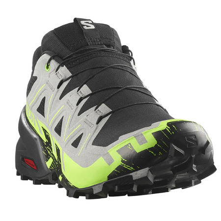 Tênis de corrida Salomon Speedcross 6 GTX cinza/preto/verde