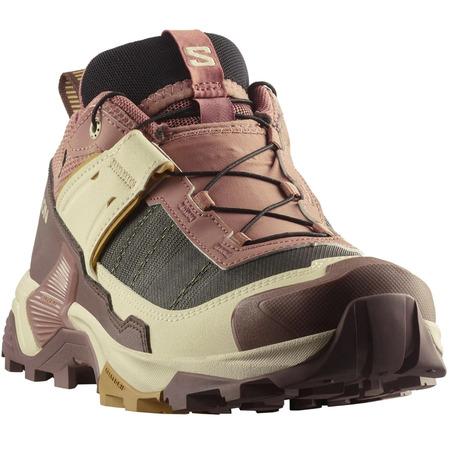 Tênis de corrida Salomon X Ultra 5 GTX W rosa/bege