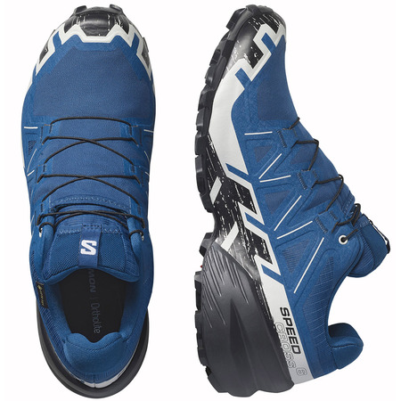 Tênis Salomon Speedcroos 6 GTX Azul/Prata