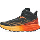 Bota Hoka Speedgoat 5 Mid GTX preta/laranja