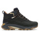 Bota Merrell Moab Speed 2 LTR Mid WP Preta/Azeitona